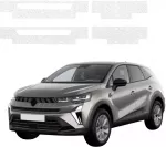 GrizzGlass Balta techninė danga HeavyDuty Baltas ant slenksčių, skirtų Renault Captur (2024-2026) [4w1] (GRZ21389)