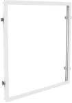 LED panelės įleidžiamo montavimo rėmelis PL ECO, baltas, 60 x 60cm