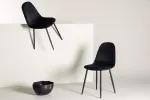 Venture Design Valgomojo kėdė Polar, juoda