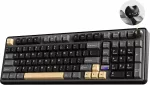 YUNZII mechaninė belaidė klaviatūra B98 PRO su skaitmeniniu bloku, RGB, Bluetooth