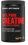 Kreatino monohidrato milteliai Body Attack 100 % Pure Creatine 500g