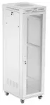 LANBERG stovas Rack 19/42U 600x800 pilkos spalvos perforuotomis durelėmis LCD flat pack