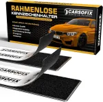 Carsofix&copy; berėmis valstybinio numerio laikiklis su itin tvirtu sukibimu &ndash; numerio laikiklis bet kuriam automobiliui &ndash; nematomas numerio laikiklis su velcro &ndash; itin tvirtas ir atsparus oro sąlygoms