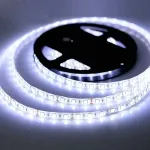 Inextstation&reg; 12v 5m 5050 Smd 300 Led lanksti Led juosta, atspari vandeniui Ip65 (&scaron;altai balta)