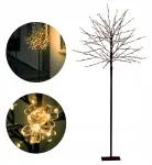 Led dekoratyvinė &scaron;viečianti kalėdinė eglutė, &scaron;ventinė dekoracija, 150 cm