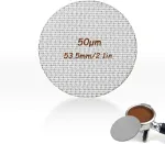 Puck filtras, kavos portafiltras Puck sietelis maistinės klasės nerūdijančio plieno kavos paruo&scaron;imo filtro sietas 50 &mu;m filtro smulkumas (53,5 mm)