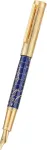 Erofa Fountain Pen 8041 Qinghai-tibet Plateau Souvenir Iridum Medium Golden Nib su metaliniu ra&scaron;iklio dėžutės rinkiniu
