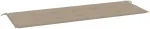 Sodo suoliuko pagalvėlė, taupe spalvos, 150x50x3cm, audinys