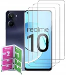 3x Grūdintas stiklas Realme 10 4g ekranui