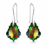 Diamond Sky Jewelry Sidabriniai auskarai moterims DiamondSky &bdquo;Baroque IV (Vitrail Medium)&bdquo; su Swarovski kristalais