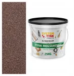 Mozaikinis tinkas tamsiai rudas dekoratyvinis rudas tamsus M81 25 kg