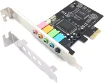 Pcie Garso Plok&scaron;tė 5.1 3d Stereo Garso Kortelė Pc Windows