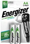 Elementai Energizer įkraunami AA (HR6) 1,2V, 2300mAh, NiMH, 2 vnt
