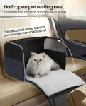 Pecute Katės Krep&scaron;ys Transportavimo Krep&scaron;ys Katei, Pu Naminių Gyvūnų Ne&scaron;yklė &Scaron;uniui, Kvėpuojantis Sulankstomas Katės Krep&scaron;ys, Didelė Katės Transportavimo Dėžė Kelionėms, &Scaron;uns Ne&scaron;iojimo Krep&scaron;ys iki 6kg, Tamsiai Mėlyna