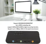 Stiprintuvas Zunate i&scaron;orinė usb 7.1 garso plok&scaron;tė, usb dac ir stiprintuvo garso plok&scaron;tė, du 3.5 mm mikrofono įėjimai, optinė įvestis, optinė i&scaron;vestis, skirta pc ne&scaron;iojamojo kompiuterio garsiakalbių sistemai
