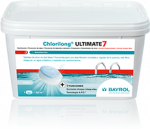 Bayrol Lėto tirpimo chloro tabletės Chlorilong Ultimate 7, 4.8 Kg