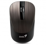 Pelės Genius Pelės NX- 7015, 1600DPI, 2.4 [GHz], optinis, 3c, belaidis, &scaron;okoladas, 1 pc AA, Mėlyna- aye jutiklis