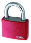 ABUS MyLock T65AL raudonas SL 5