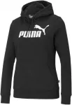 Puma Džemperis Moterims Ess Logo Hoodie Juodas 586788 01