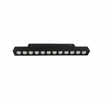 Pakabinamas &scaron;viestuvas 14W LED &scaron;viestuvas į magnetines sistemas VIOKEF MAGNETIC, juodas, 3000K, dimeriuojamas, 4244402
