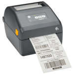 Spausdintuvas Zebra ZD421c Healthcare, cartridge, 8 dots/mm (203 dpi), RTC, EPLII, ZPLII, USB, USB Host, BT (BLE), Tinklinis, pilkas