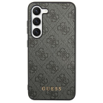 GUESS dėklas skirtas Samsung Galaxy S24 Ultra GUHCS24LG4GFGR (Classic logo) juodos spalvos
