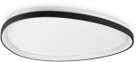 Lubinis &scaron;viestuvas Ideal Lux 42W LED pavir&scaron;inis &scaron;viestuvas GEMINI, juodas, 3000K, 328089