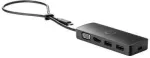 HP USB-C kelioninis &scaron;akotuvas G2, laidinis, USB 3.2 Gen 1 (3.1 Gen 1) Type-C, juodas, Kinija, Windows 10, 107 mm