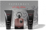 Afnan &bdquo;Supremacy Not Only Intense&ldquo; kvepalai, 100 ml, kvapusis vanduo &bdquo;Gel De Ba&ntilde;o&ldquo;, 100 ml, dezodorantas su pie&scaron;tuku, 75 ml.