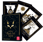 AGM Golden Juodas Cat Tarot kortos