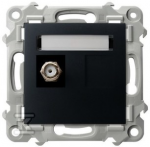 Ospel Ospel Szafir GPA-1ZF/m/33 F tipo antenos lizdas, vienas, juodas metalinis