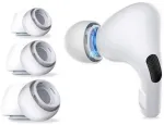 Yivo Tech-Protect Ear Tips skirta AirPods Pro 1 / 2 in sizes S / M / L - baltas (3 pcs.)