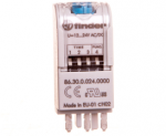 &bdquo;Finder&ldquo; dviejų funkcijų laikmačio modulis 12&ndash;24 V AC/DC relių lizdams (86.30.0.024.0000)