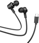 Wire ausinės USB C Hoco M86 juodas