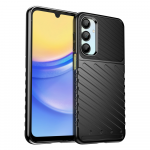 Hurtel Thunder Samsung Galaxy A26 Silicone Armored Cover - dėklas telefonui juodos spalvos
