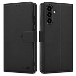 Tech-Protect Wallet Samsung Galaxy A36 5G - Matte dėklas telefonui juodos spalvos