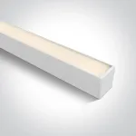 30-50W LED linijinės sistemos &scaron;viestuvas, baltas, 3000/4000/5000K, 38161A/W/V