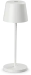 2,5W LED įkraunamas stalo &scaron;viestuvas CUTE, baltas, 2200-2700K, IP65, dimeriuojamas, 346892