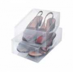 ORDINETT batų laikymo dėžės 2 vnt. S 30x18x9 5cm Top Class 1240148