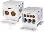 Etipo Paskirstymo blokas ETI Polam 001102400 160A (2x4-50mm2/3x2.5-25mm2+4x2.5-16mm2) pilkas EDBM-1