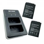 2x Nikon EN-EL25 akumuliatorius 1680 mAh+ dvigubas pakrovėjas