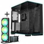 King Kits Lian Li O11D EVO RGB + TRYX PANORAMA SE ARGB Komplett-Wasserk&uuml;hlung - juodas, 360mm