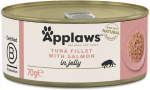 Applaws &ndash; &Scaron;lapias kačių maistas 70 g &ndash; La&scaron;i&scaron;a tunas želė (171-049)