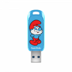 USB laikmena Sandisk Papa Smurf Edition, 64 GB (SDCZIS-064G-G46)