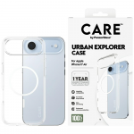 &bdquo;Panzer Glass CARE by PanzerGlass&ldquo; flagmaninis &bdquo;Urban Explorer&ldquo; dėklas su &bdquo;Baltas MagSafe&ldquo;, skirtas &bdquo;iPhone Air&ldquo; &ndash; permatomas