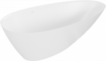 Konglomerato vonia Mexen Milano, 150 x 82 cm, Baltas matt