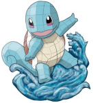 Dėlionė 4D Puzzles Pokemon 30 cm - Squirtle