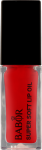 BABOR Aliejinis lūpų blizgis Super Soft Lip Oil 02 Juicy Raudona
