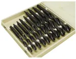 HSS grąžtų rinkinys, 24-31.5mm MK3 kotas, metalo apdirbimo grąžtai, medienos apdirbimo skylių pjovimo rinkinys, 10 dalių grąžtų rinkinys