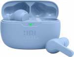 Ausinės JBL Vibe Beam, mėlynos spalvos
